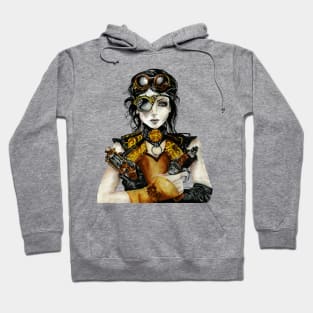 Steampunk Girl Hoodie